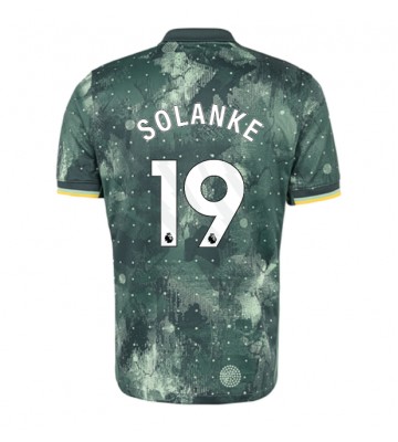 Tottenham Hotspur Dominic Solanke #19 Tercera Equipación 2024-25 Manga Corta